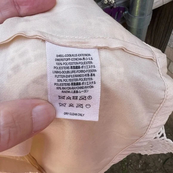 Free People off white lace sleeveless dress - Picture 5 of 9